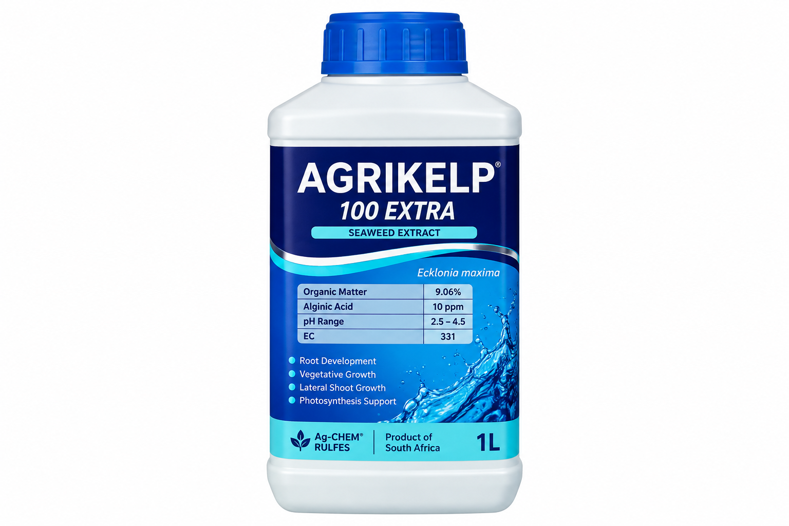 کود AGRIKELP 100 EXTRA | عصاره جلبک دریایی Ecklonia maxima
